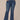 Blue Denim Absolution High Rise Double Layer Fray Hem Itty Bitty More Boot Plus Size Jean