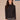 Black Long Sleeve Mock Neck Asymmetrical Side Ruching Plus Size Knit Top
