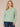 Meadow Long Drop Shoulder Sleeve Double V-Neck Two Tone Eyelash Plus Size Sweater