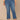 Mid Blue Artisanal Denim Absolution Skyrise Broken V-Yoke Clean Finish Step Hem Barely Boot Plus Size Jeans