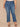 Mid Blue Artisanal Denim Absolution Skyrise Broken V-Yoke Clean Finish Step Hem Barely Boot Plus Size Jeans