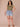 Lily Pad Multi Crochet Cap Sleeve Notched V-Neck Shirttail Hem Plus Size Knit Top