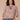 Ivory Cobalt Blue Multi Three Quarter Puff Blouson Sleeve V-Notch Neck Half Placket Abstract Paisley Border Placement Print Plus Size Woven Top