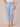 Light Blue Denim Absolution Repreve High Rise Cropped Itty Bitty Boot Flare Embroidered Dye Cut Scallop Edge Hem Plus Size Jeans