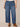 Blue Denim Absolution Skyrise Center Front Seam Trouser Pocket Plus Size Wide Leg Jean