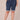 Indigo Denim Absolution High Rise Coin Pocket Cuffed Hem Repreve Bermuda Plus Size Short