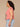 Dusty Papaya Print Multi Extended Origami Cap Sleeve Scoop Neck Cased Hem Abstract Screen Print Plus Size Knit Top