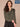 Heather Charcoal Olive Long Raglan Sleeve V-Neck Placement Embroidery Banded Hem Plus Size Pull Over Sweater
