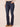 Indigo Denim Absolution High Rise Finished Reverse Frayed Hem Fading Whiskering Itty Bitty Boot Plus Size Jean