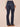 Indigo Denim Absolution High Rise Finished Reverse Frayed Hem Fading Whiskering Itty Bitty Boot Plus Size Jean