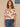 Blush Airy Blue Multi Elbow Blouson Raglan Ruffle Sleeve Scoop Neck Novelty Smocking Bubble Hem Floral Print Plus Size Woven Top