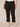 Black Denim Absolution High Rise Embroidered Cascading D Back Pocket Clean Finish Fray Hem Slim Straight Plus Size Jean