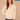 Heather Cream Long Blouson Sleeve Mandarin Collar Half Placket Embroidered Surplus Hi-Low Hem Mixed Media Plus Size Knit Top

