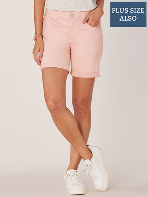 
            
                Load image into Gallery viewer, &amp;quot;Ab&amp;quot;solution Strawberry Cream 7&amp;quot; Inseam Plus Size Shorts
            
        