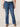 "Ab"solution High Rise Artisanal Blue Denim Plus Size Itty Bitty Boot Bootcut Jean