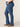 "Ab"solution High Rise Artisanal Blue Denim Plus Size Itty Bitty Boot Bootcut Jean