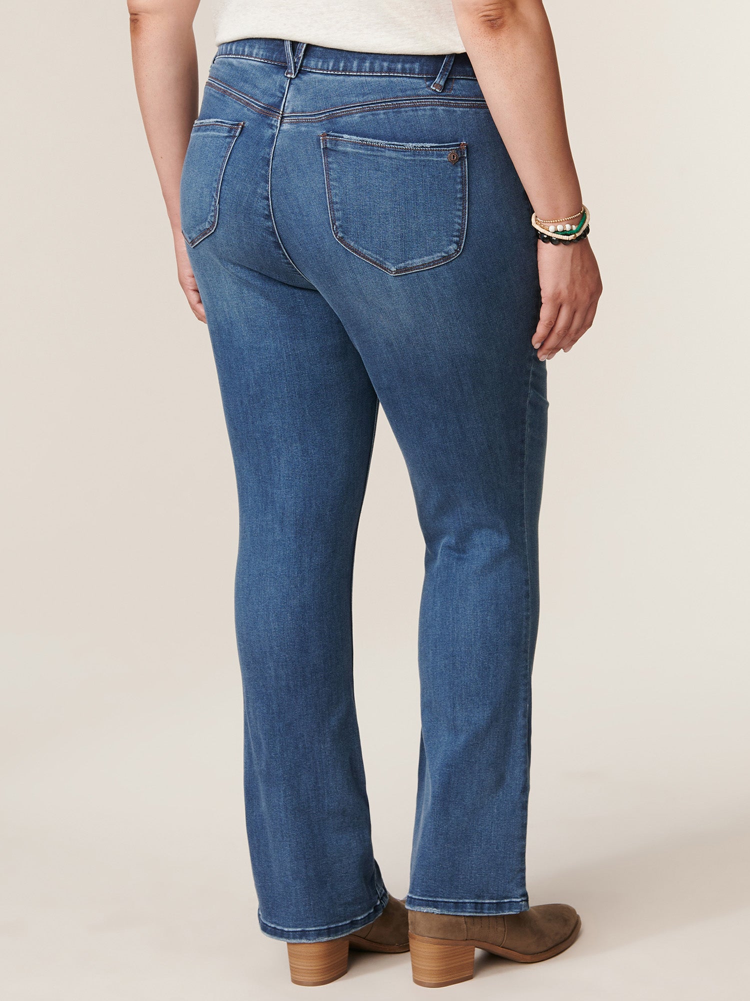 thumbnail image 2 of Democracy "Ab"solution® Denim Itty Bitty Bootcut Jeans 2 of 14