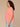 Heather Dusty Papaya Elbow Puff Blouson Sleeve Scallop V-Neck Smocked Shoulder Back Front Center Seam Shirttail Hem Plus Size Knit Top
