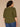 Heather Lily Pad Elbow Puff Blouson Sleeve Scallop V-Neck Smocked Shoulder Back Front Center Seam Shirttail Hem Plus Size Knit Top