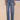 Mid Blue Denim Absolution High Rise Slightly Arched Yoke Four Pocket Plus Size Stovepipe Jean