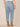 Light Blue Artisanal Denim Absolution High Rise Scattered Rhinestone Detail Round Up Yoke Boyfriend Plus Size Jean