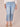 Light Blue Denim Absolution High Rise Spliced Dual Tone Cropped Inside Step Hem Clean Finish Straight Leg Plus Size Jean