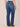 Blue Artisanal Denim Absolution High Rise Itty Bitty Boot Cascading Embroidered D Plus Size Jeans