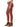Ankle Skimmer Colored Ankle Length Skinny Leg Booty Lift Jeggings Burnt Henna Copper