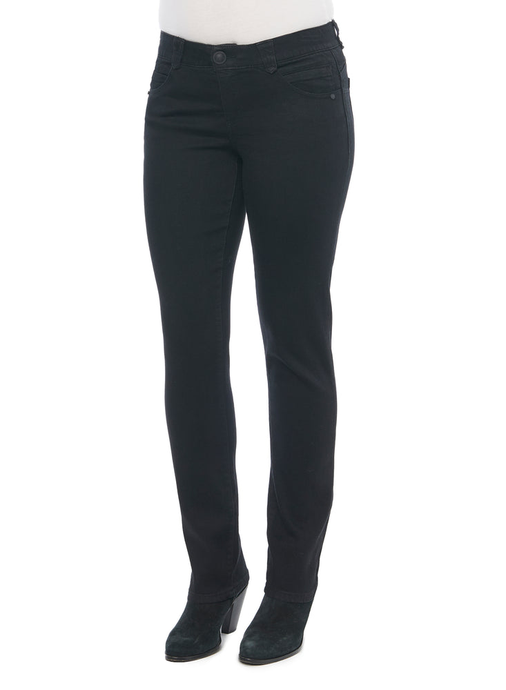 
            
                Load image into Gallery viewer, &amp;quot;Ab&amp;quot;solution Stretch Denim Black Straight Leg Jeans Tall  Long 33&amp;quot; Inseam
            
        