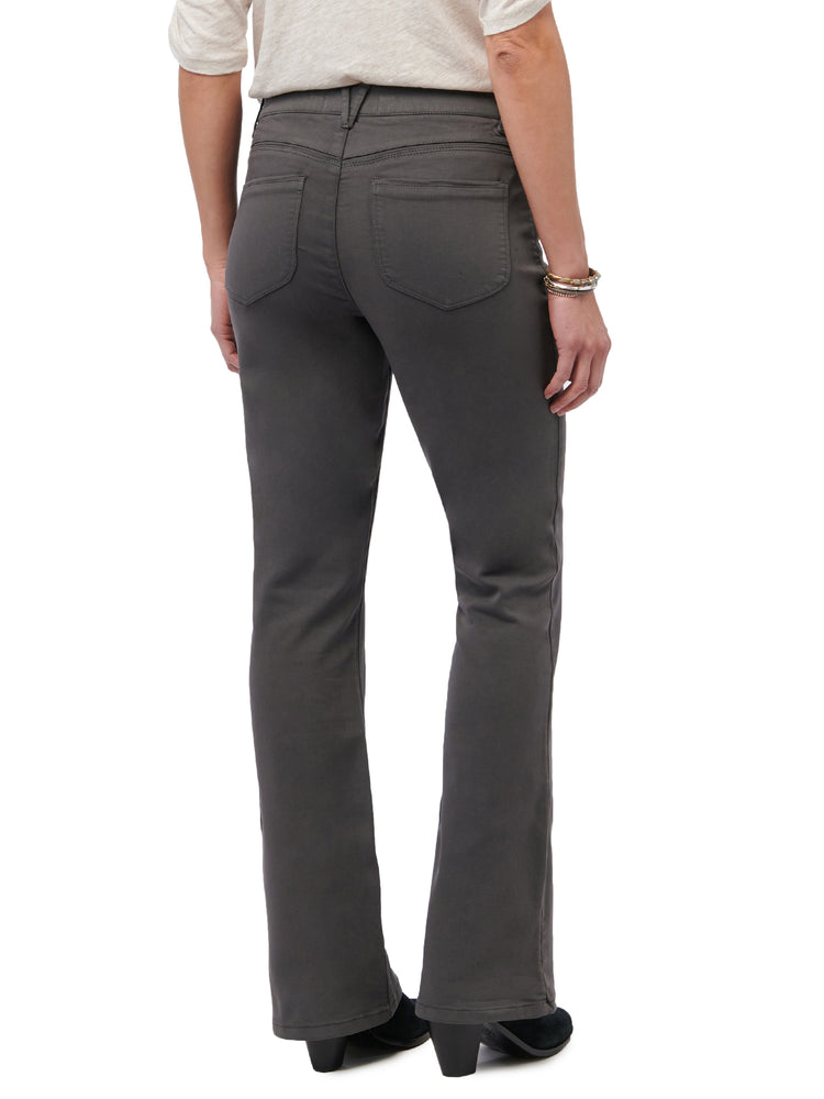 Espresso "Ab"solution Colored High Rise Itty Bitty Boot Jeans