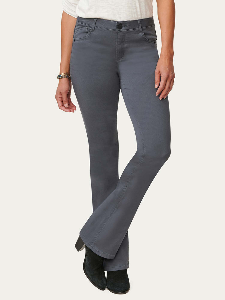 
            
                Load image into Gallery viewer, Shadow &amp;quot;Ab&amp;quot;solution Colored High Rise Itty Bitty Boot Jeans
            
        