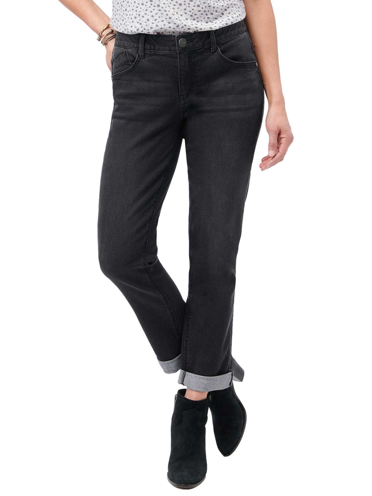 Absolution Black Denim Girlfriend Jeans– Democracy Clothing