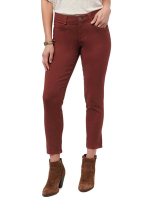 
            
                Load image into Gallery viewer, &amp;quot;Ab&amp;quot;solution Booty Lift Ankle Length Stretch Colored Jeggings burnt henna copper skinny jeans
            
        