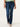 "Ab"solution Dark Indigo Denim High Rise Itty Bitty Boot Cut Jeans Frayed Hem