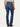 "Ab"solution Blue Denim Skyrise Itty Bitty Longer Bootcut Jean 