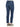 Stretch Indigo Blue Distressed Denim "Ab"solution High Rise Slim Straight Leg Jeans