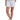 "Ab"solution High Rise White Denim Frayed Cuff Shorts
