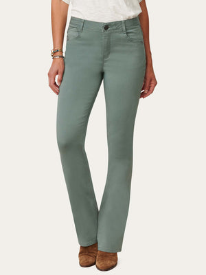 
            
                Load image into Gallery viewer, Blue Spruce &amp;quot;Ab&amp;quot;solution Colored High Rise Petite Itty Bitty Boot Jeans
            
        