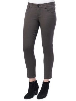
            
                Load image into Gallery viewer, Absolution Ankle Length Espresso Dark Brown Petite Jegging Skinny Colored Jeans Butt Lift Jeggings
            
        