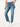 Blue Vintage "Ab"solution Distressed High Rise Petite Slim Straight Carpenter Jeans