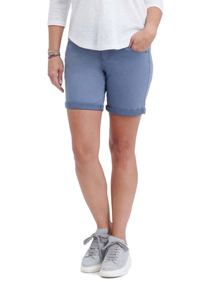 Stretch Twill 4 Shorts, White - New Arrivals - The Blue Door Boutique