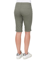 "Ab"solution® Petite Bermuda Colored Shorts