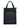 Democracy Script Black Drawstring Canvas Tote Bag