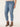  "Ab"solution Light Blue Denim High Rise Reverse Fray Hem Plus Size Vintage Skinny Jeans