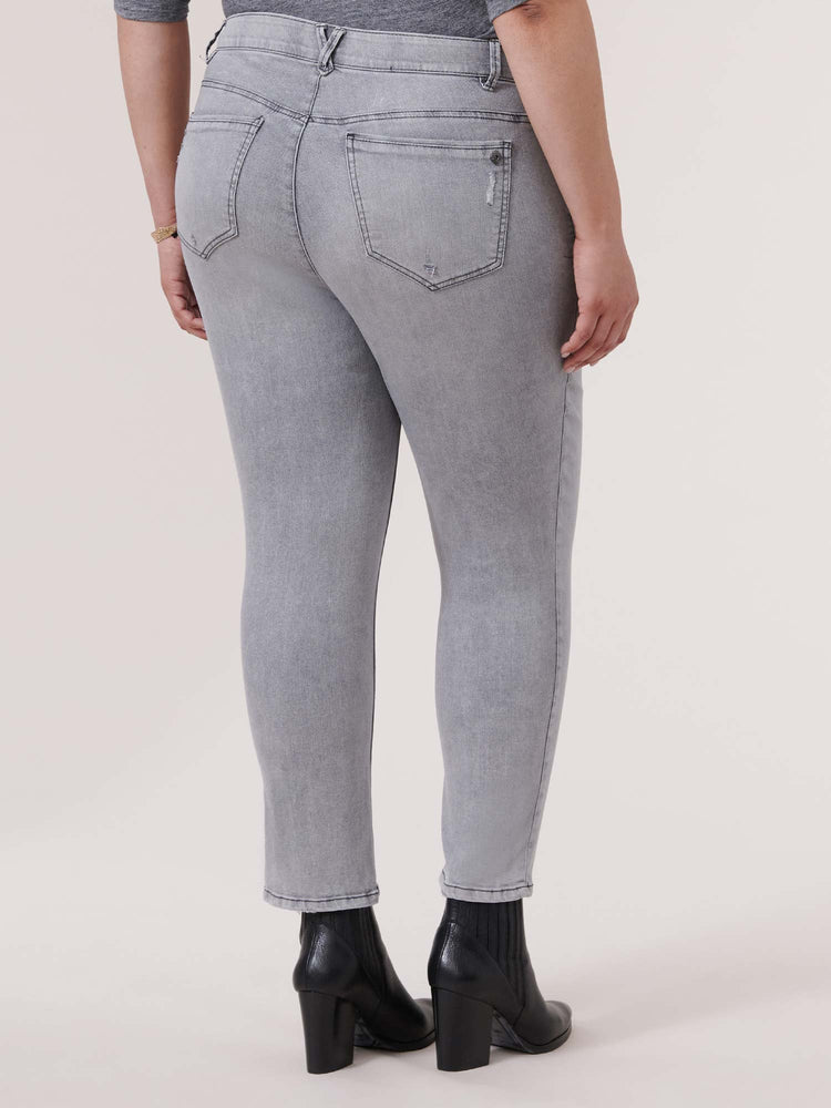 Absolution Grey Vintage High Rise Plus Skinny Jeans– Democracy Clothing