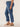 "Ab"solution Light Blue High Rise Cropped Barely Boot Plus Size Jean