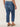 "Ab"solution Light Blue High Rise Cropped Barely Boot Plus Size Jean