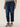 "Ab"solution High Rise Blue Denim Plus Size Carpenter Jeans