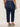 "Ab"solution High Rise Blue Denim Plus Size Carpenter Jeans