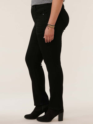 Gap Pants Womens 16 Black Sretch Denim Trousers Straight High Rise